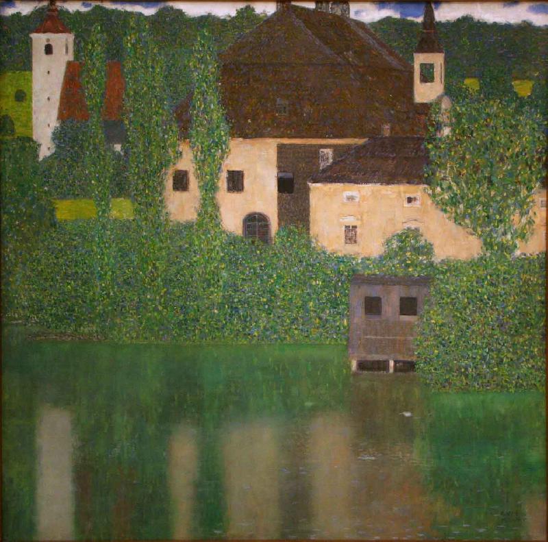 Gustav Klimt Castle with a Moat Sweden oil painting art